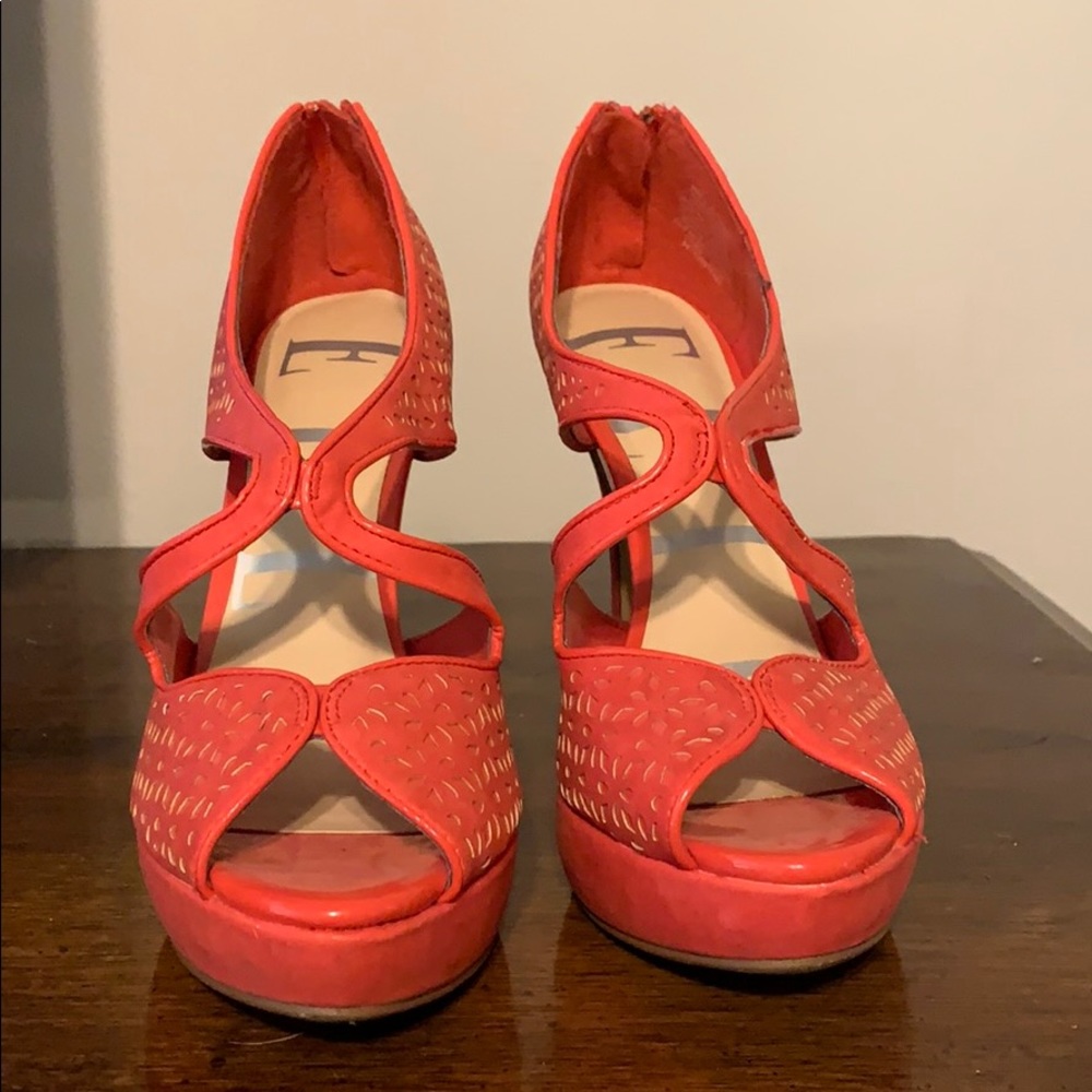 4 inch peep toe stiletto heel